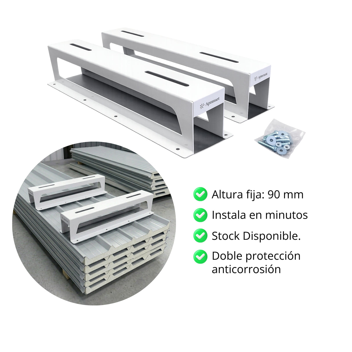 SPLITSTAND™ SX – Soporte HVAC para Termotecho