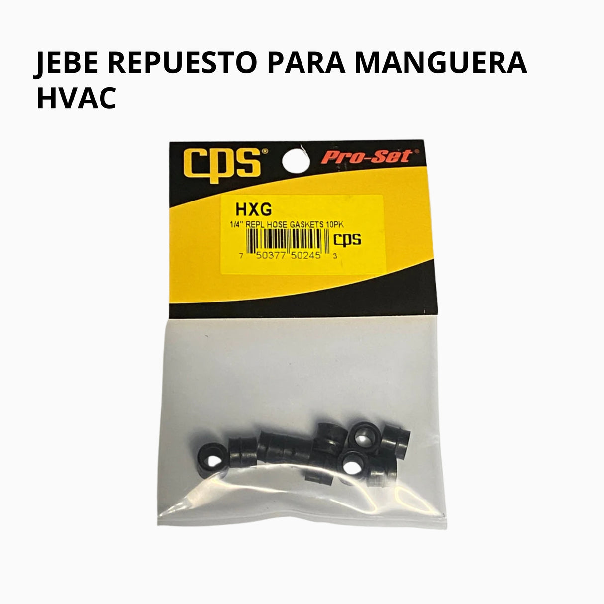Juego de Gaskets CPS Pro-Set HXG para Mangueras de 1/4"