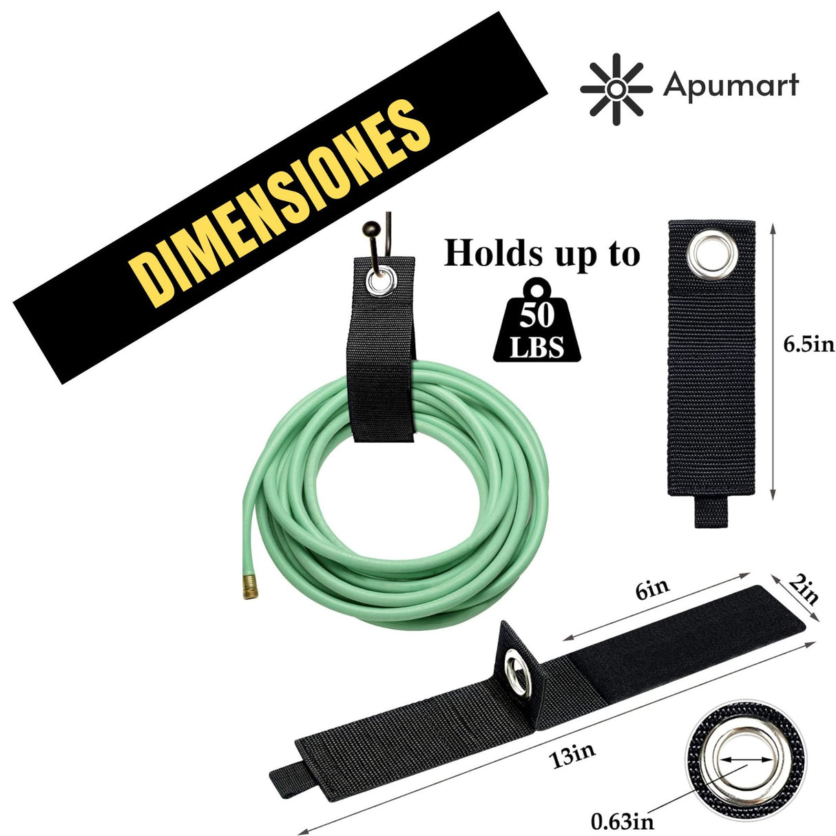 Organizador de Cables con Correa de Nailon – Uso Técnico y Taller