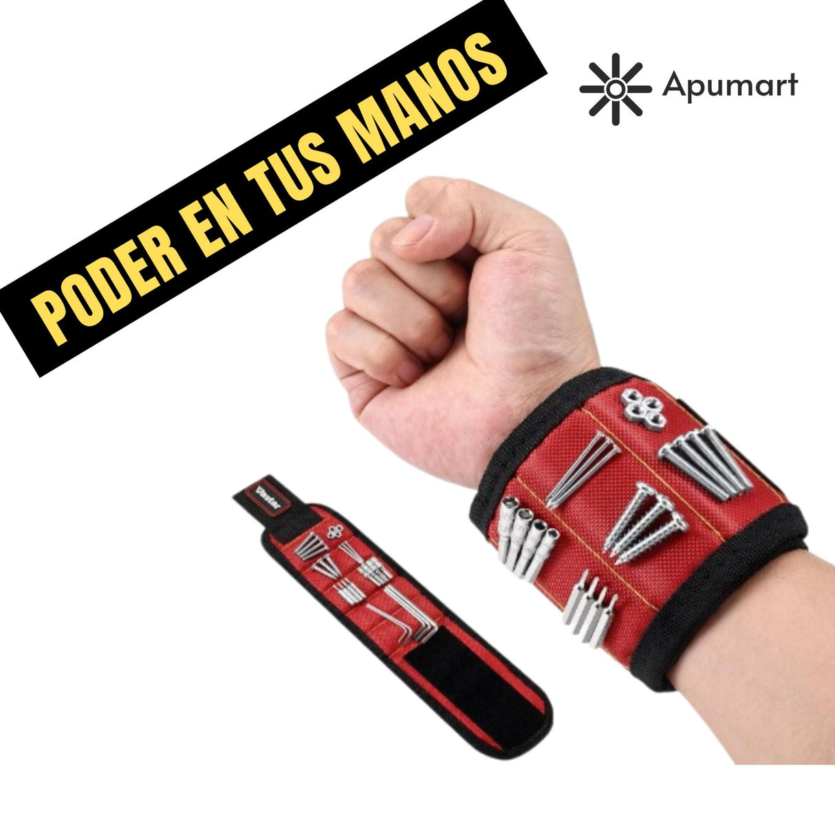 Pulsera Magnética con Imanes de Alta Potencia – Uso Técnico y Taller