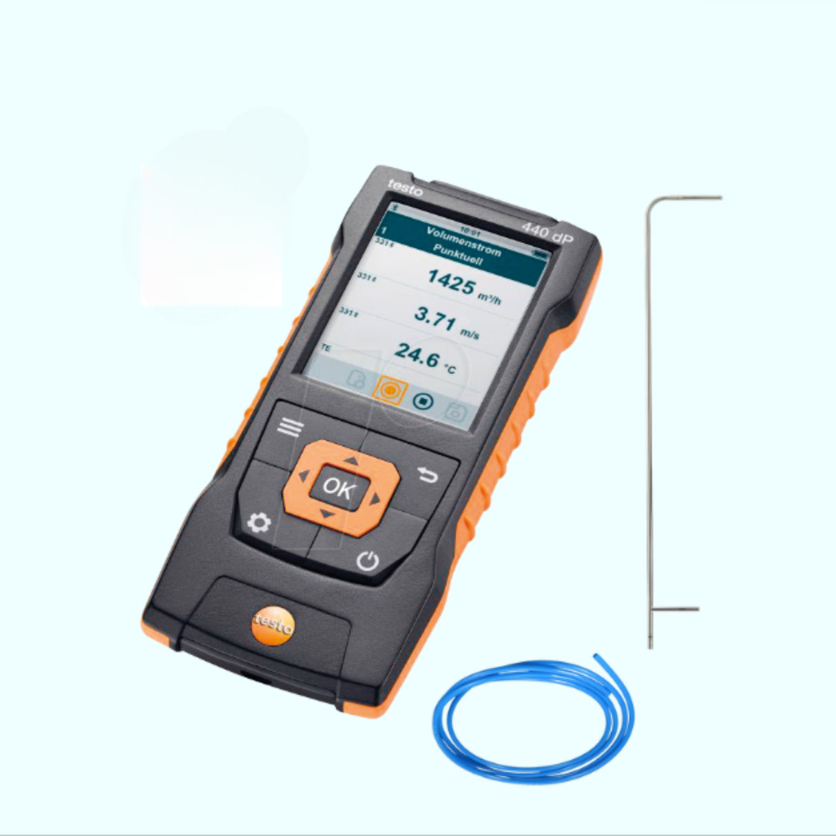 Anemómetro Testo 440 DP – HVAC