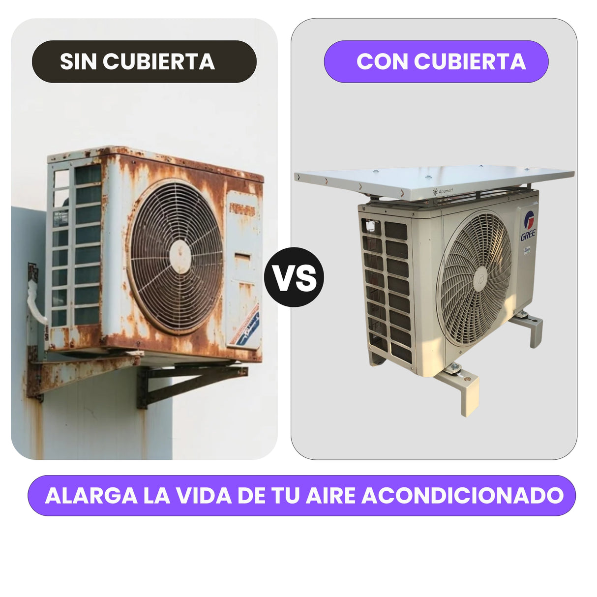 CI-18/24™ Cubierta intemperie para Unidad Condensadora 18,000–24,000 BTU/h