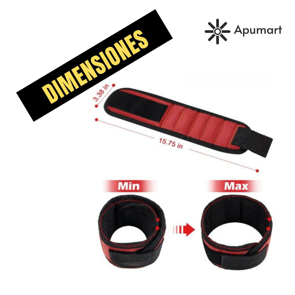 Pulsera Magnética con Imanes de Alta Potencia – Uso Técnico y Taller