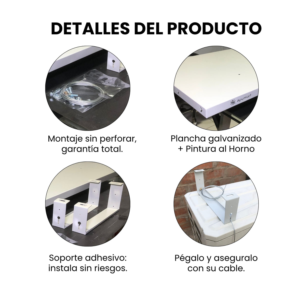 CI-12/18™ Cubierta intemperie para Unidad Condensadora 12,000–18,000 BTU/h