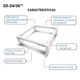 SD-24/36™ Base Metálica Regulable para Condensadoras de Tiro Vertical 24,000–36,000 BTU/h