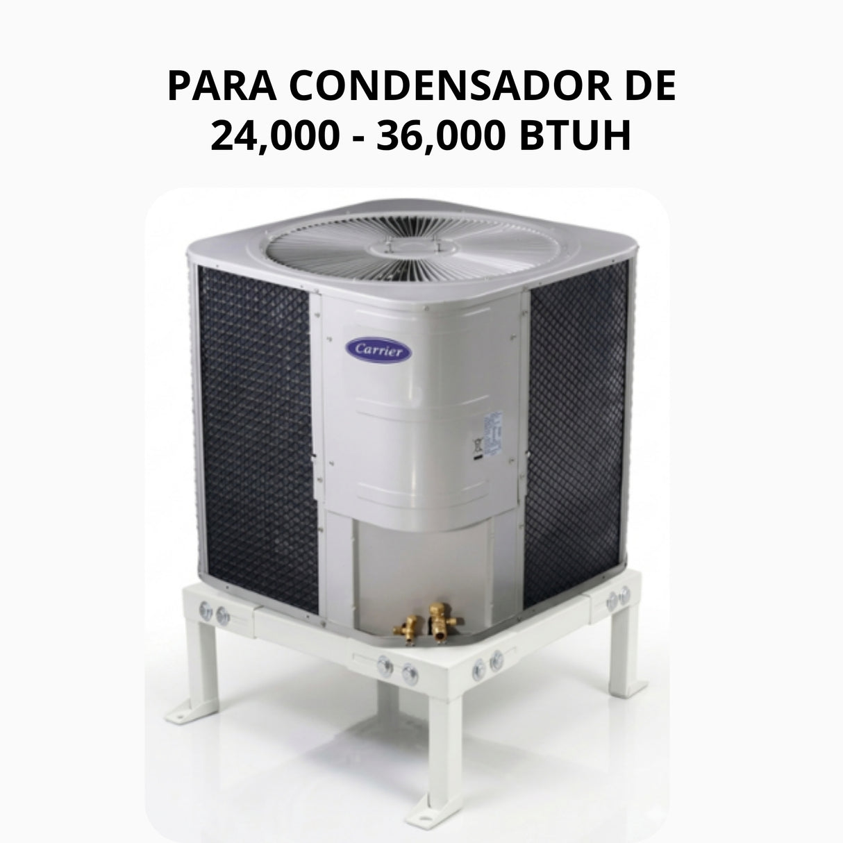 SD-24/36™ Base Metálica Regulable para Condensadoras de Tiro Vertical 24,000–36,000 BTU/h