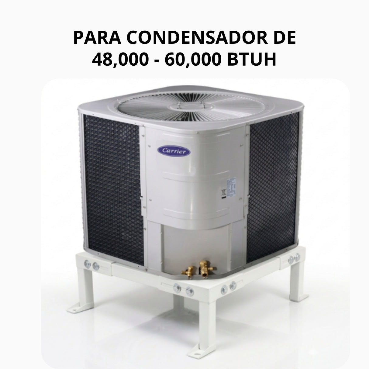 SD-48/60™ Base Metálica Regulable para Condensadoras de Tiro Vertical 48,000–60,000 BTU/h