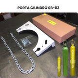SB-02 – Soporte para Cilindros de Gas | Fijación rápida y segura HVAC