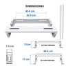 SPLITSTAND™ SD – Soporte Regulable para Unidad Condensadora Frío/Calor (12,000–30,000 BTU/h)