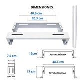 SPLITSTAND™ SD – Soporte Regulable para Unidad Condensadora Frío/Calor (12,000–30,000 BTU/h)
