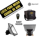 Alquiler de Anemómetro Easy Hood CPS ABM-HOOD-200 Calibrado para Medición de Caudal de Aire HVAC