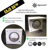 CAJA DX™ – Caja Hermética Metálica para Manómetros Diferenciales