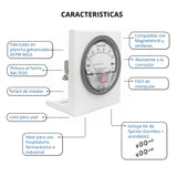 L-STAND™ – Soporte Metálico Tipo “L” para Manómetros Diferenciales HVAC