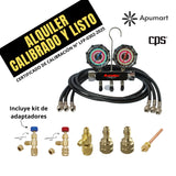 Alquiler de Manómetro Calibrado para Refrigeración y Aire Acondicionado