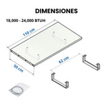 CI-18/24™ Cubierta intemperie para Unidad Condensadora 18,000–24,000 BTU/h