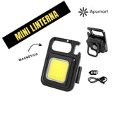 Mini Linterna LED Magnética Recargable – 800 Lm con Estuche