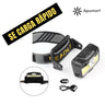 Linterna Frontal Recargable LED – Sensor y Carga Tipo C