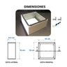 CAJA DX™ – Caja Hermética Metálica para Manómetros Diferenciales