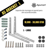 Soporte AC-BRACKET L para condensadoras 18,000–30,000 BTU/h