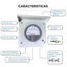 CAJA DX™ – Caja Hermética Metálica para Manómetros Diferenciales