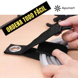 Organizador de Cables con Correa de Nailon – Uso Técnico y Taller