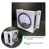 OMEGA STAND™ – Soporte Metálico para Manómetros Diferenciales de Montaje Rápido