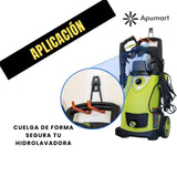 Gancho Universal de Pared con Cubierta de Goma – Hierro Reforzado