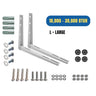 Soporte AC-BRACKET L para condensadoras 18,000–30,000 BTU/h