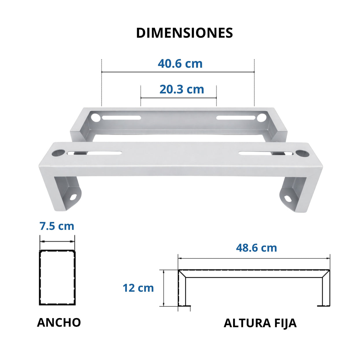 SPLITSTAND™ SR – Soporte Tipo Mesa para Unidad Condensadora (12,000–30,000 BTU/h)