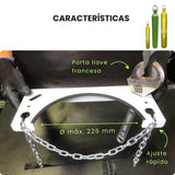 SB-02 – Soporte para Cilindros de Gas | Fijación rápida y segura HVAC