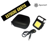 Mini Linterna LED Magnética Recargable – 800 Lm con Estuche