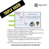 Alquiler de Vacuómetro Digital Calibrado para Aire Acondicionado y Refrigeración