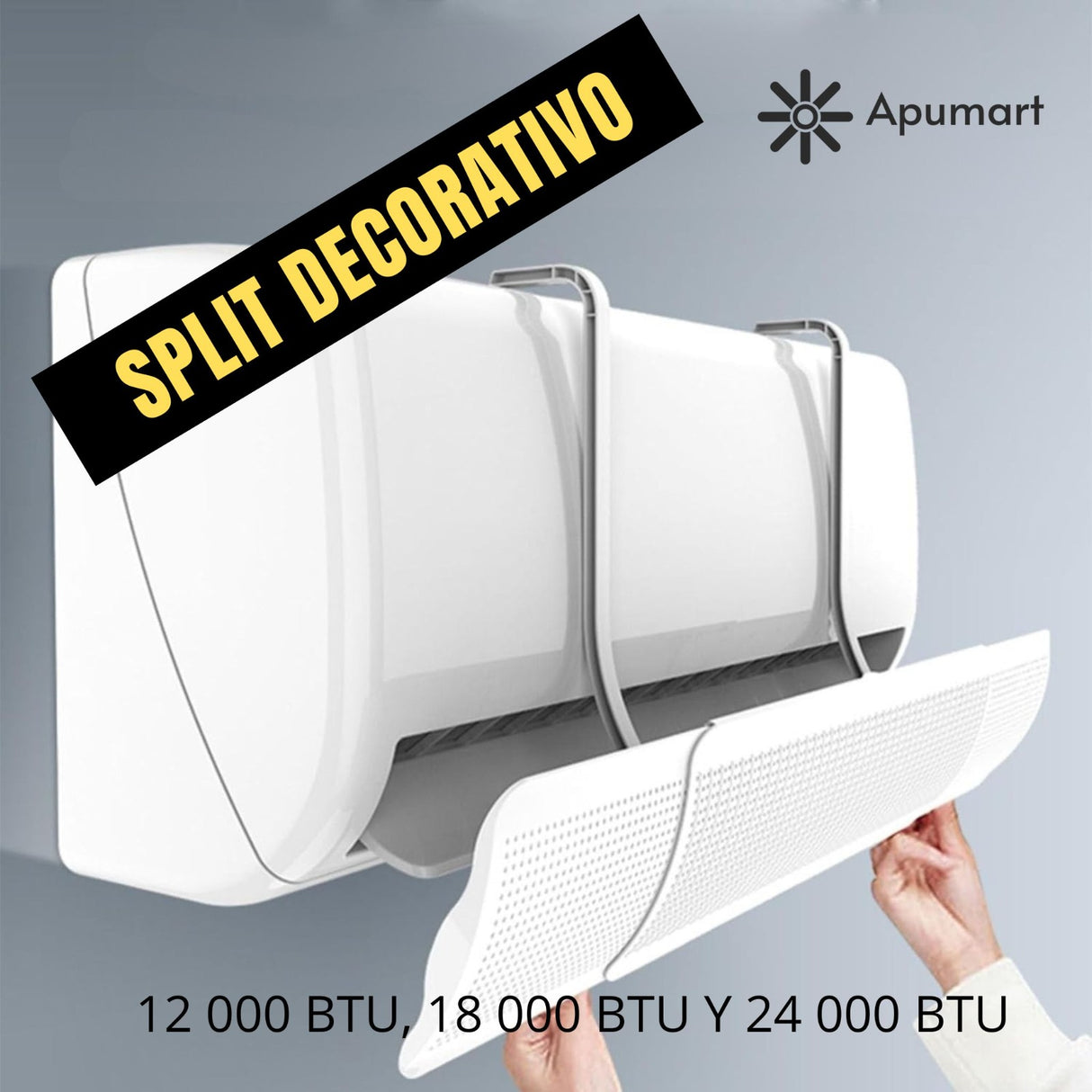 Deflector de Aire Acondicionado Ajustable – Anti-Soplado Universal