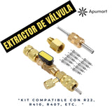 Herramienta de Extracción de Núcleo HVAC – Válvulas 1/4″ & 5/16″