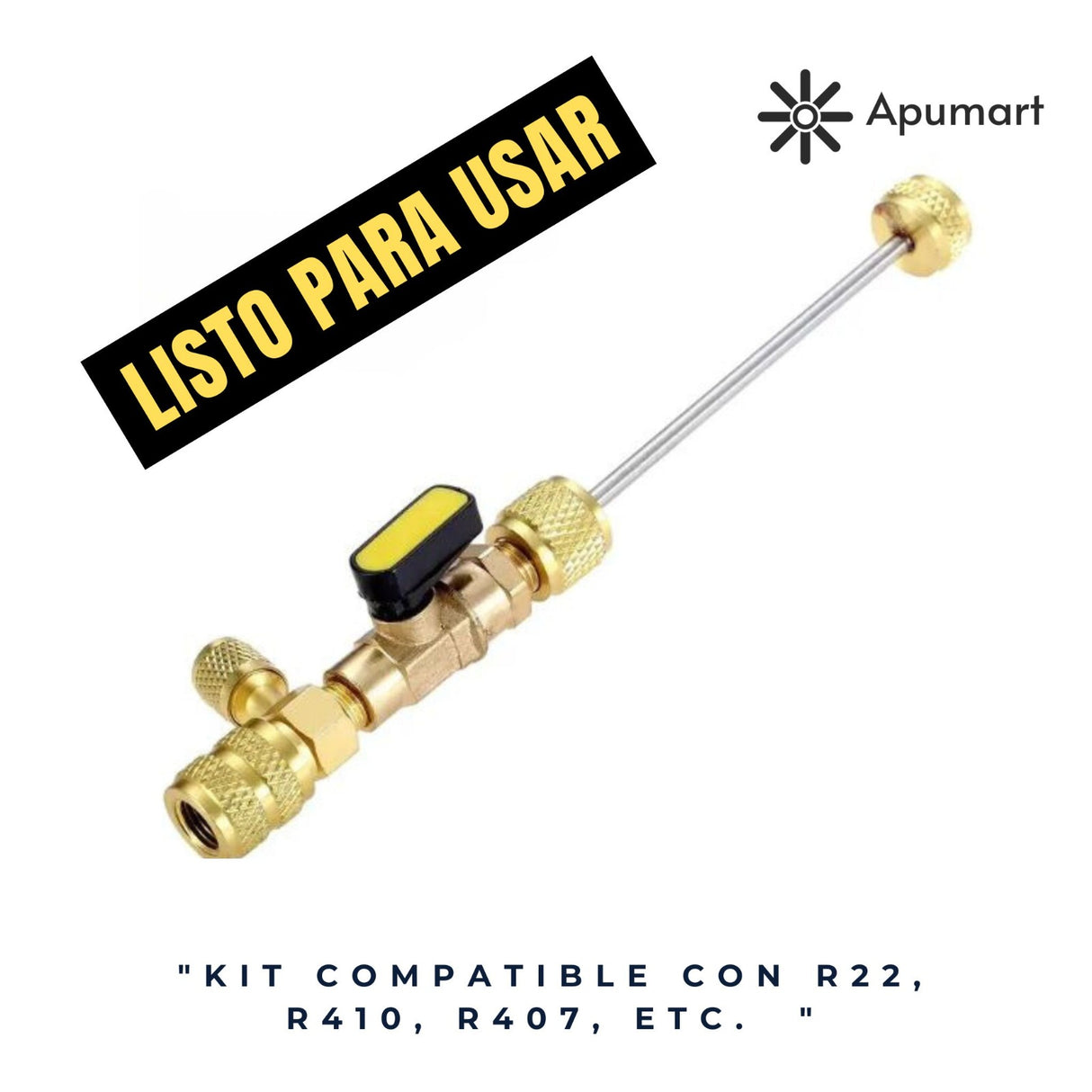 Herramienta de Extracción de Núcleo HVAC – Válvulas 1/4″ & 5/16″