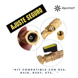 Herramienta de Extracción de Núcleo HVAC – Válvulas 1/4″ & 5/16″