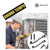 Llave Ratchet HVAC (Trinquete) para Válvulas de Refrigeración 1/4", 3/8", 5/16"