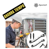 Llave Ratchet HVAC (Trinquete) para Válvulas de Refrigeración 1/4", 3/8", 5/16"