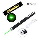 Puntero Láser Recargable USB 3 Colores – Profesional HVAC y Presentaciones Pack x 3