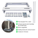 SPLITSTAND™ SD – Soporte Regulable para Unidad Condensadora Frío/Calor (12,000–30,000 BTU/h)