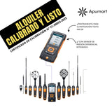 Alquiler de Anemómetro Testo 440 DP Calibrado – Caudal, Velocidad y Presión | HVAC y Salas Blancas