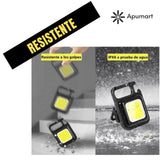 Mini Linterna LED Magnética Recargable – 800 Lm con Estuche