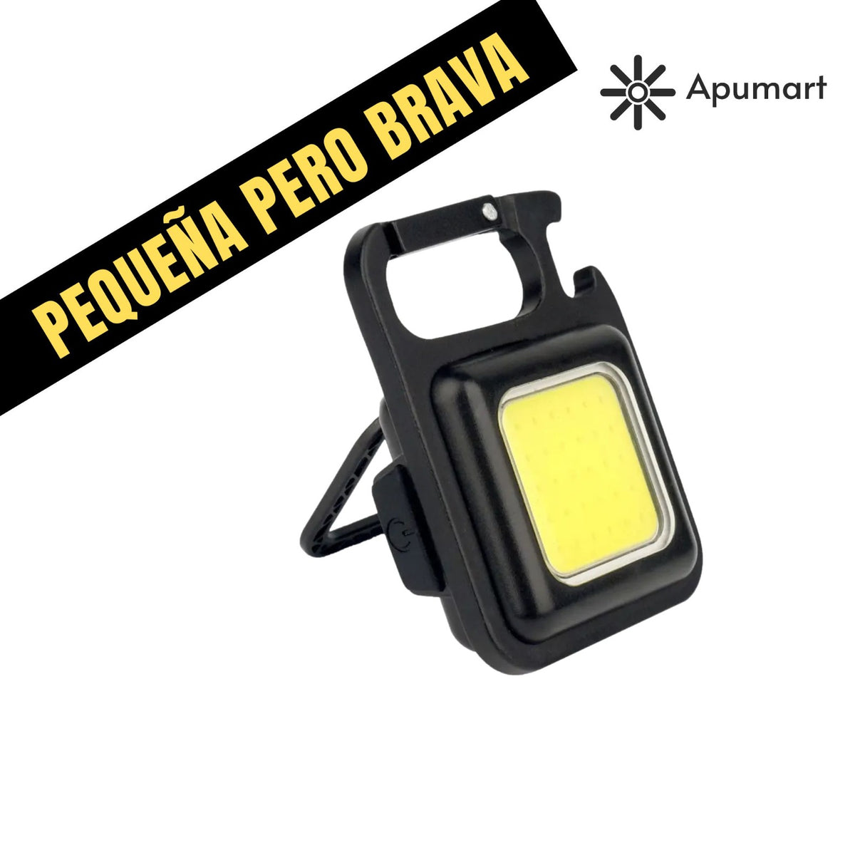 Mini Linterna LED Magnética Recargable – 800 Lm con Estuche