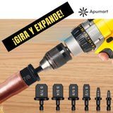 Expansor de Tubo de Cobre HVAC – Juego de 6 Piezas de Acero