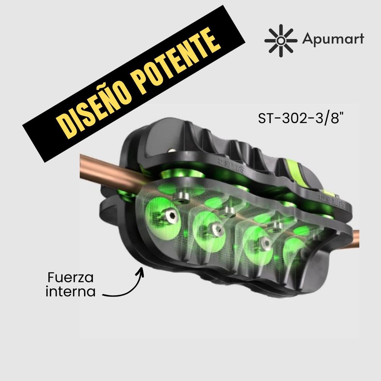 Enderezador de Tubos ST-302 para Cobre y Aluminio (HVAC Perú)