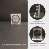 L-STAND™ – Soporte Metálico Tipo “L” para Manómetros Diferenciales HVAC